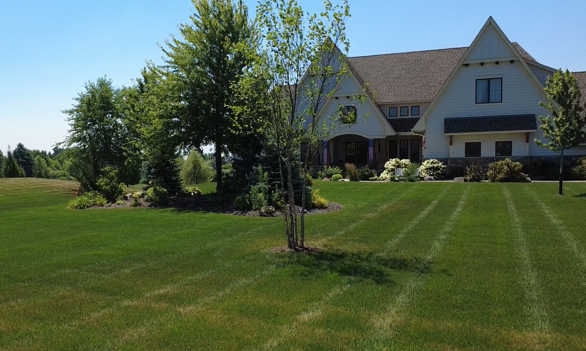 Prior Lake Estate Lawn Restoration With Fertilization & Weed Control